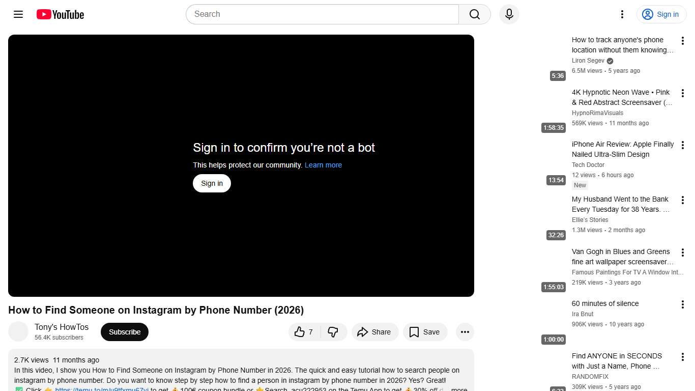 How to Find Someone on Instagram by Phone Number (2026) - YouTube